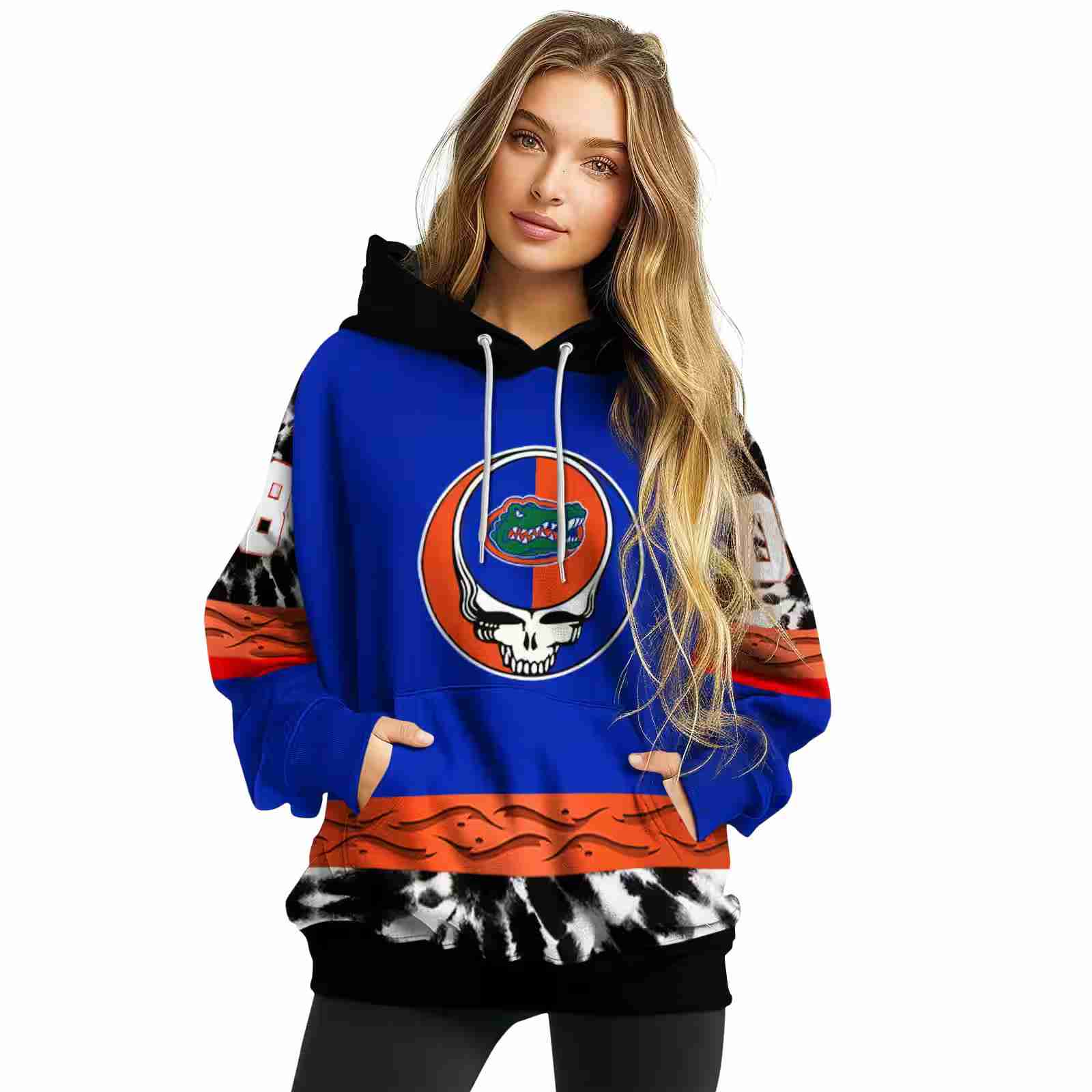 personalized florida gators grateful vibes blue hoodie high quality