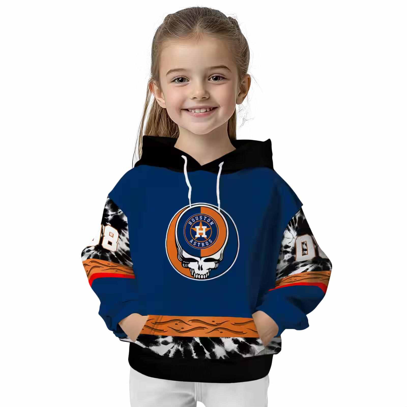 personalized houston astros grateful vibes blue hoodie top rated