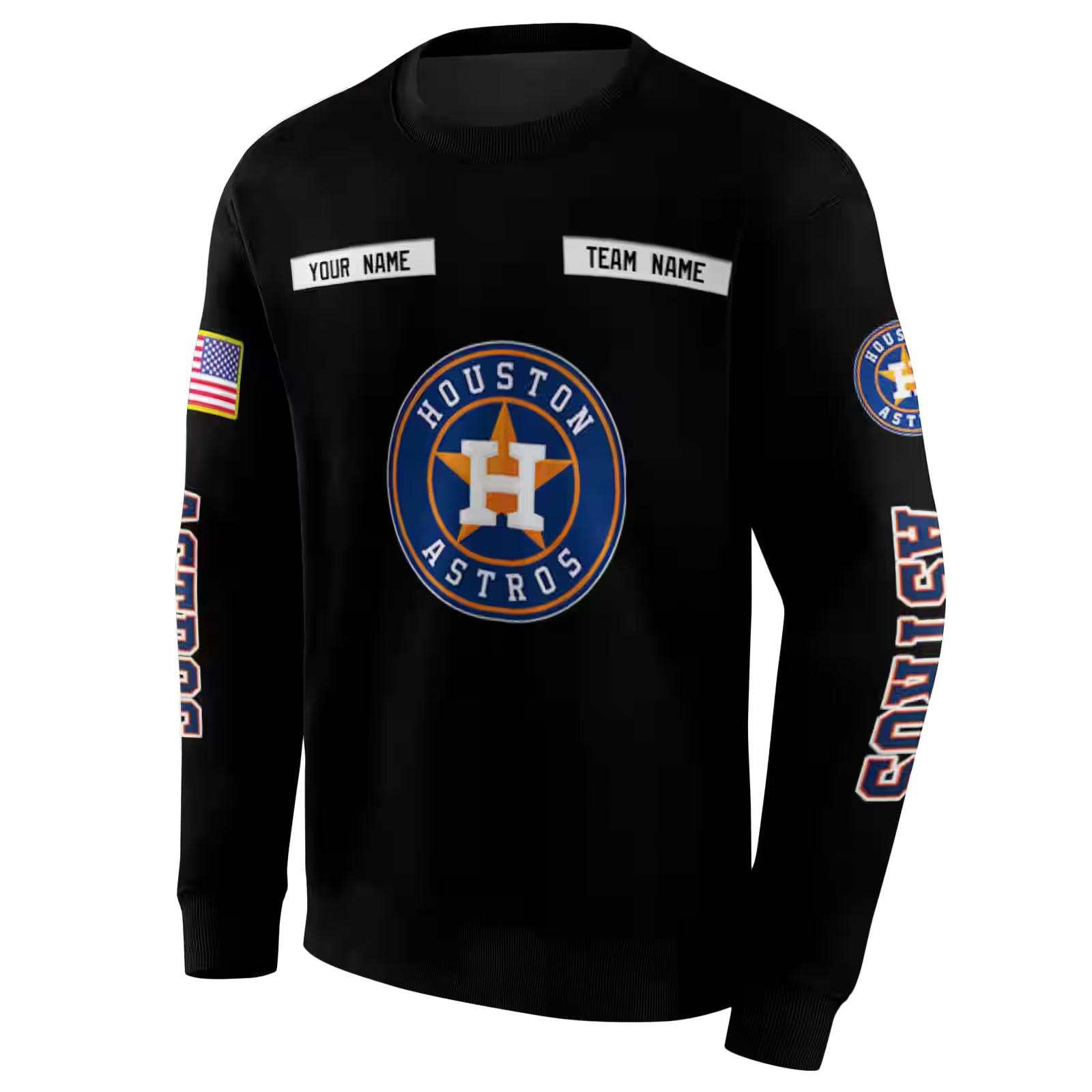 personalized houston astros punisher skull black hoodie new arrival