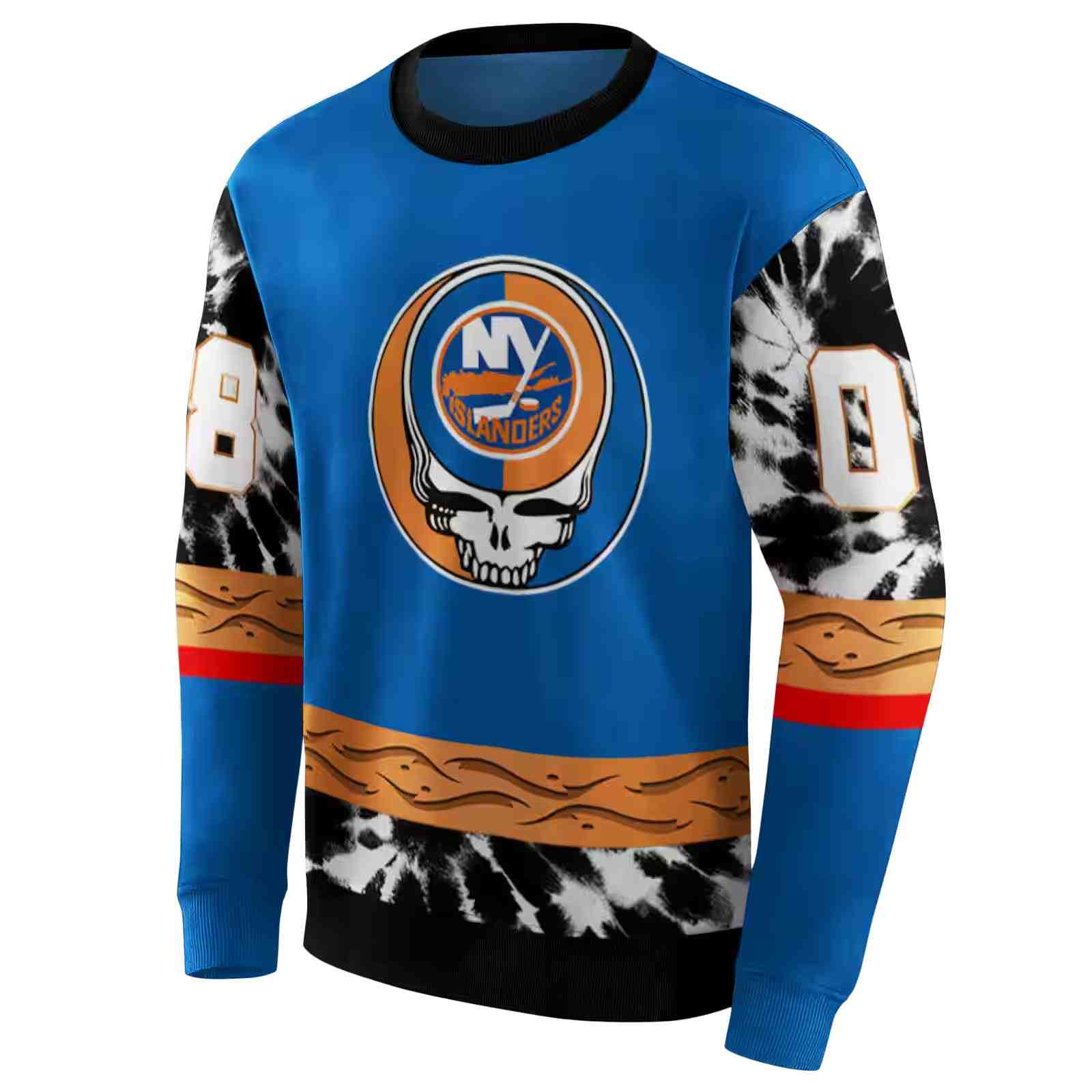 personalized new york islanders grateful vibes blue hoodie new arrival