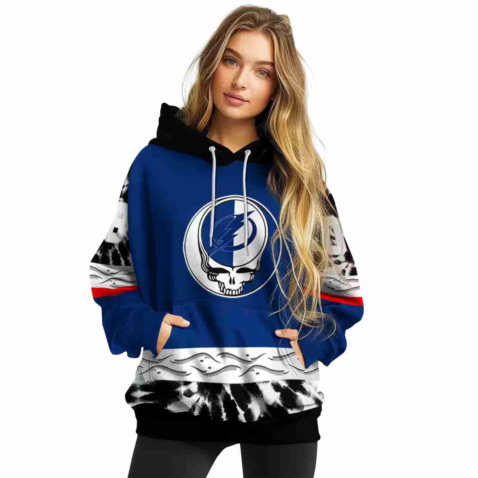 personalized tampa bay lightning grateful vibes blue hoodie high quality