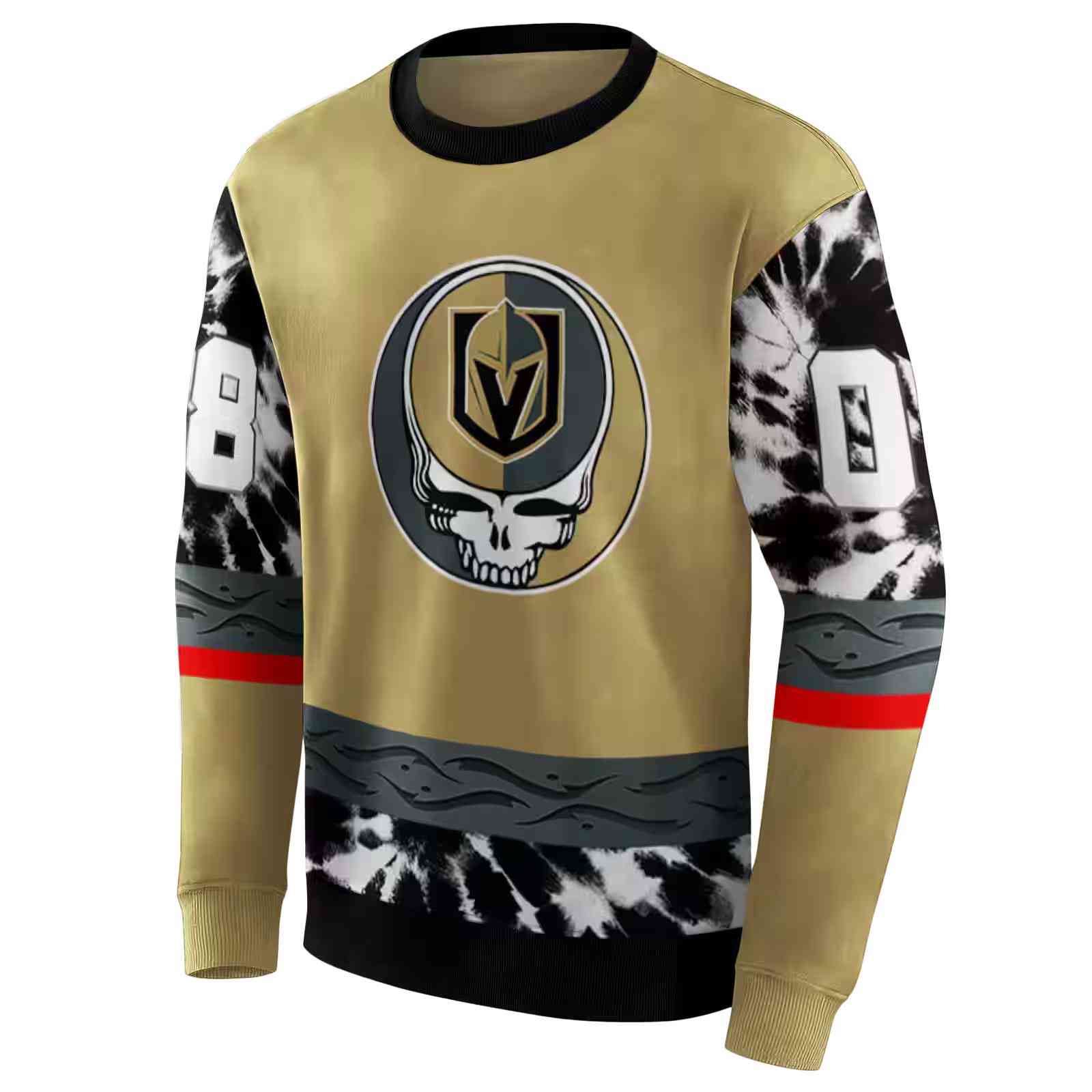 personalized vegas golden knights grateful vibes tan hoodie new arrival