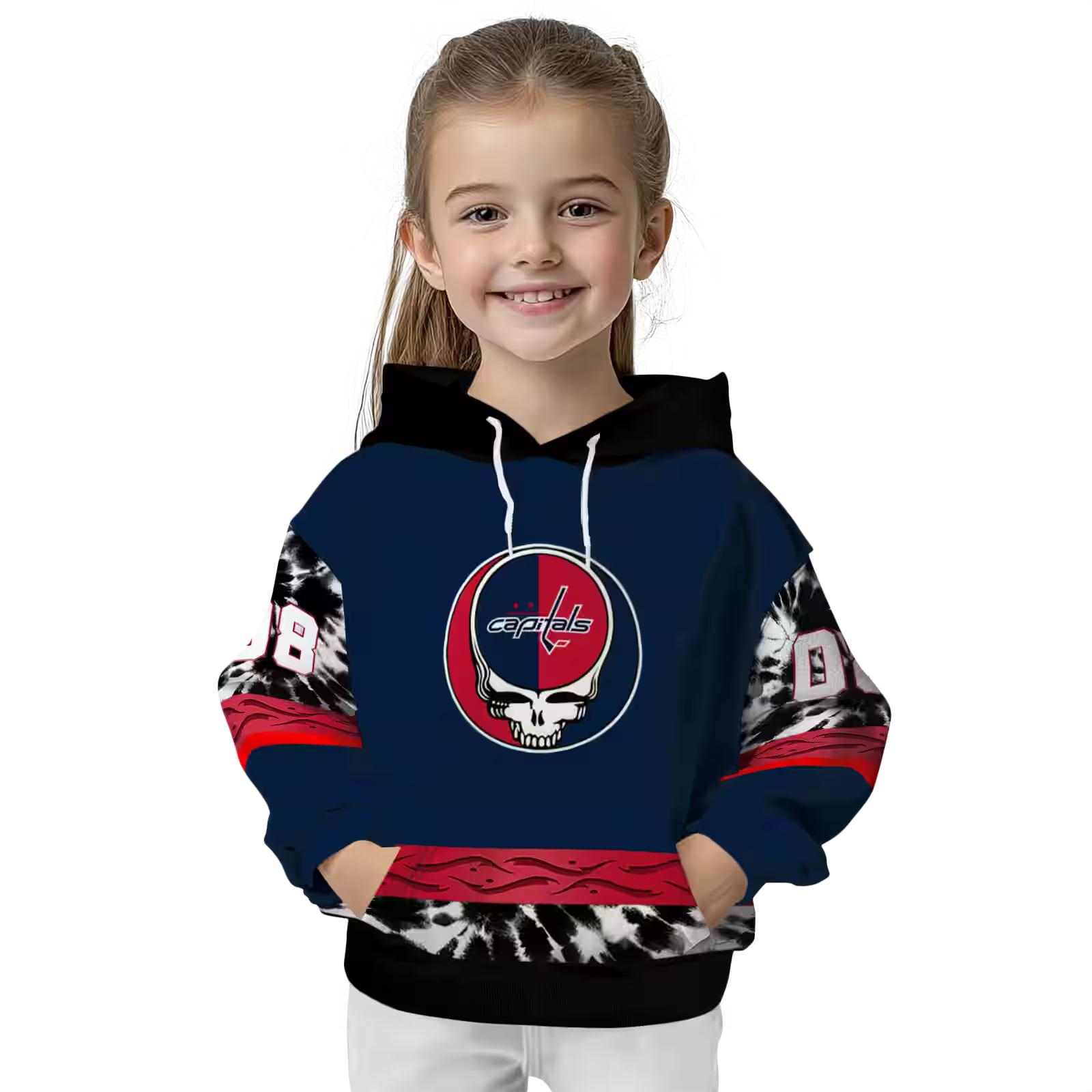 personalized washington capitals grateful vibes blue hoodie top rated