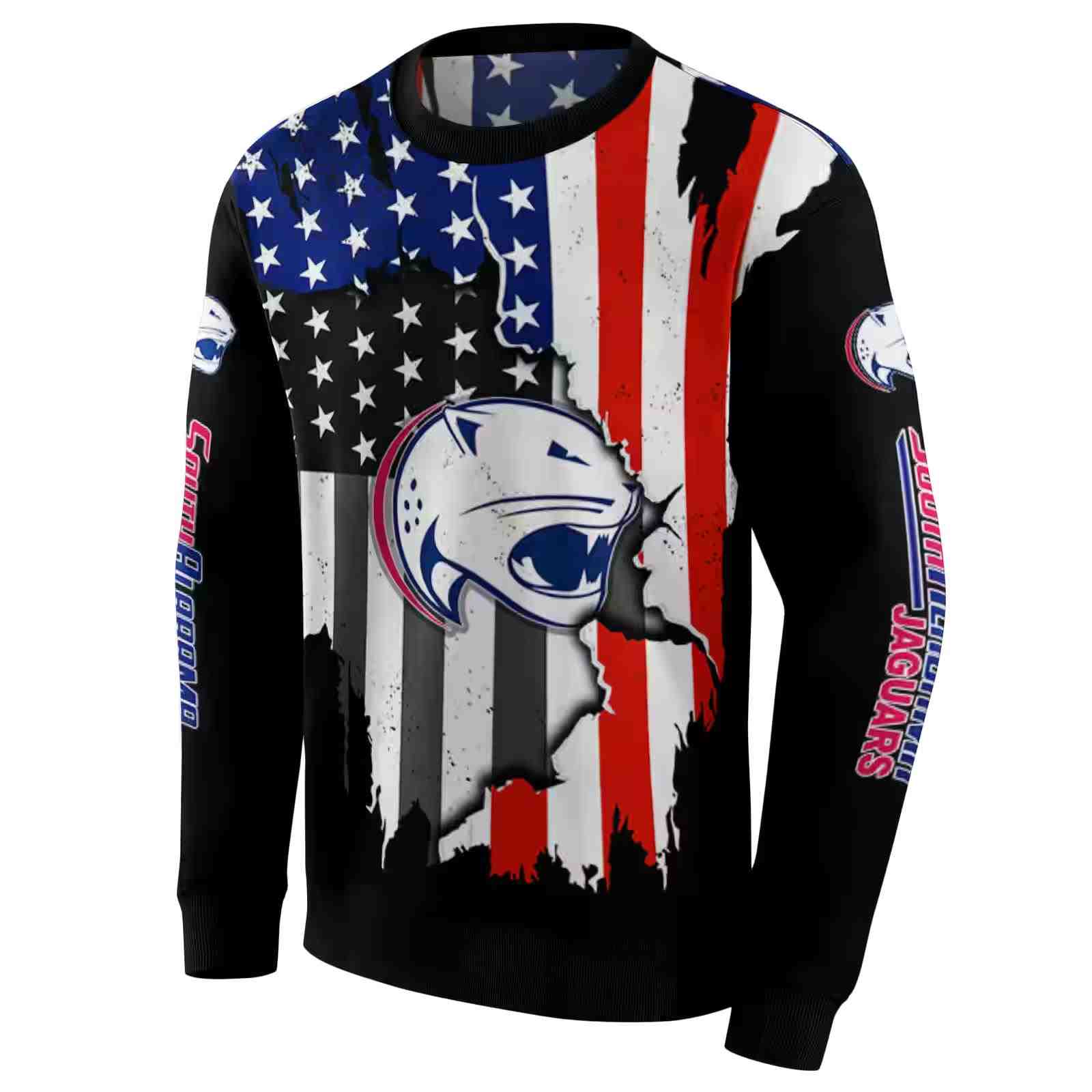 south alabama jaguars american pride black hoodie new arrival