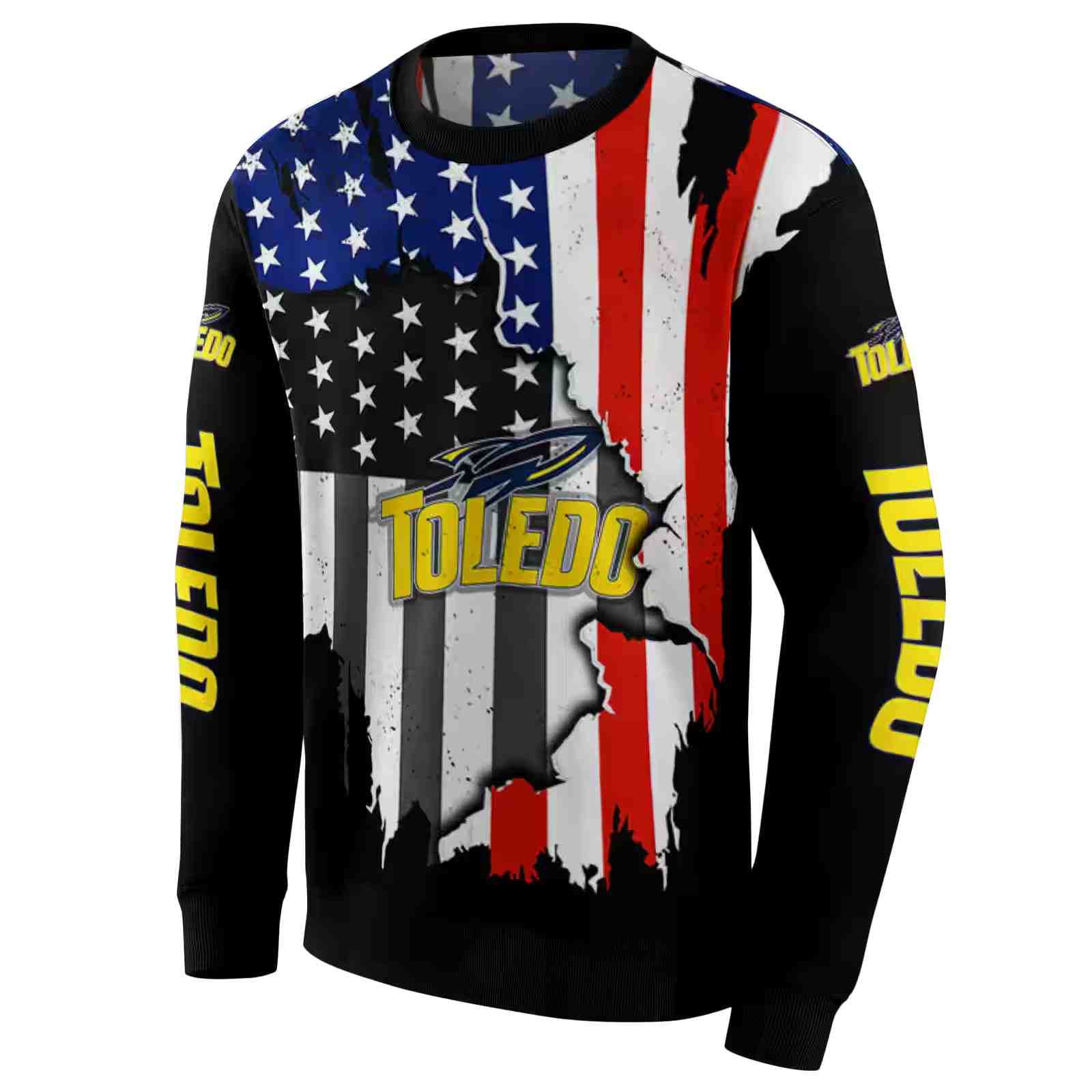 toledo rockets american pride black hoodie new arrival