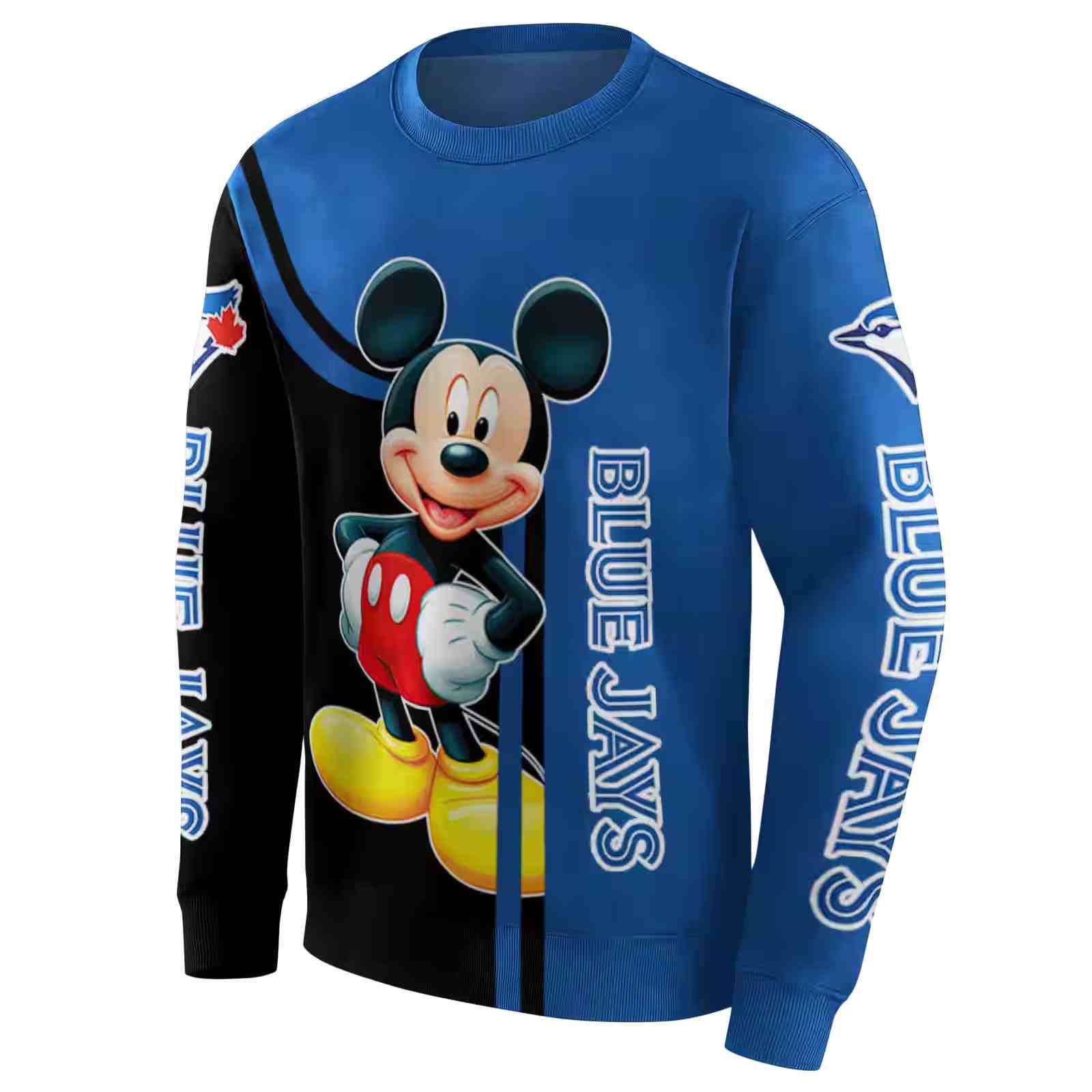 toronto blue jays mickey mouse blue black hoodie new arrival