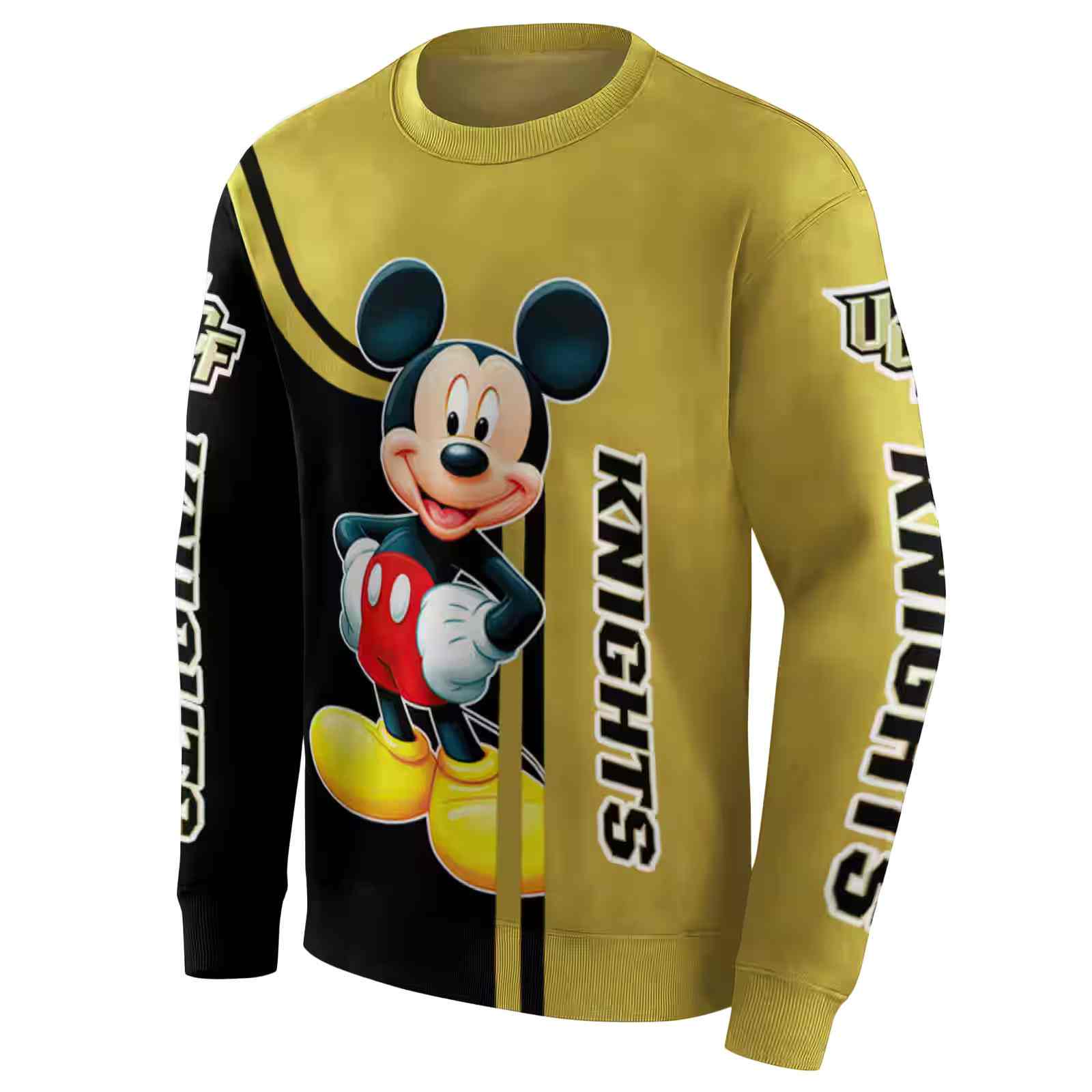 ucf knights mickey mouse gold black hoodie new arrival