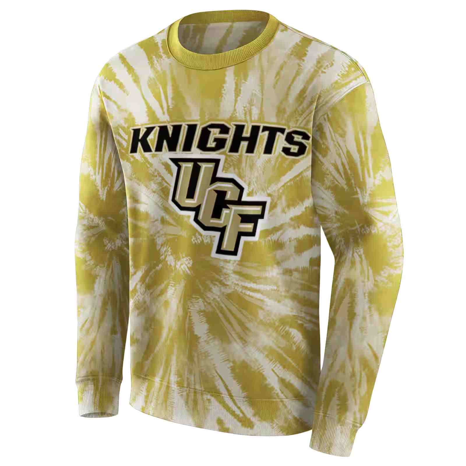 ucf knights tie dye pattern gold hoodie new arrival