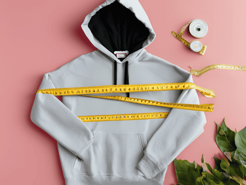 Measure your hoodie accurately before shrinking to avoid unwanted size changes