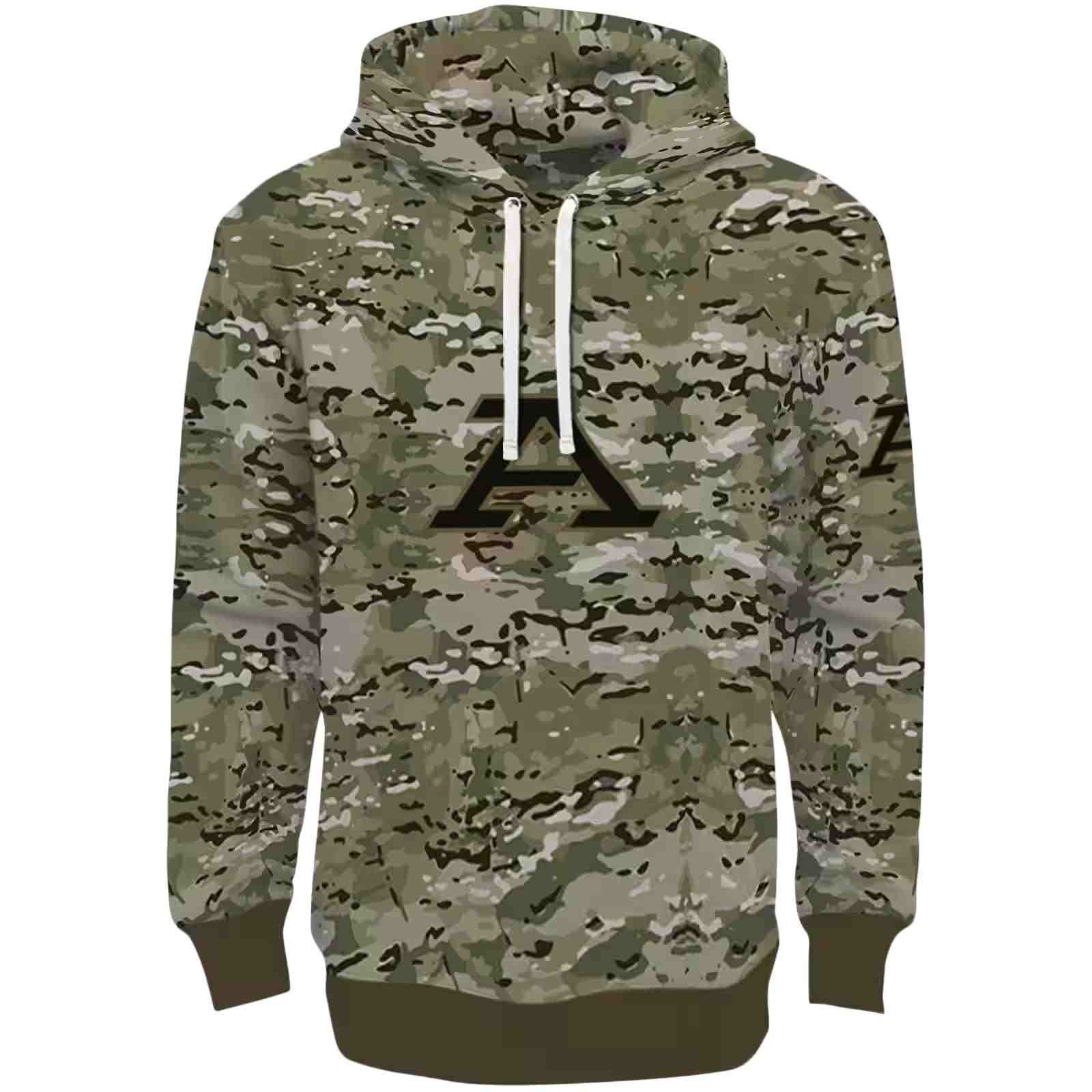 Custom Akron Zips Military Style Hoodie