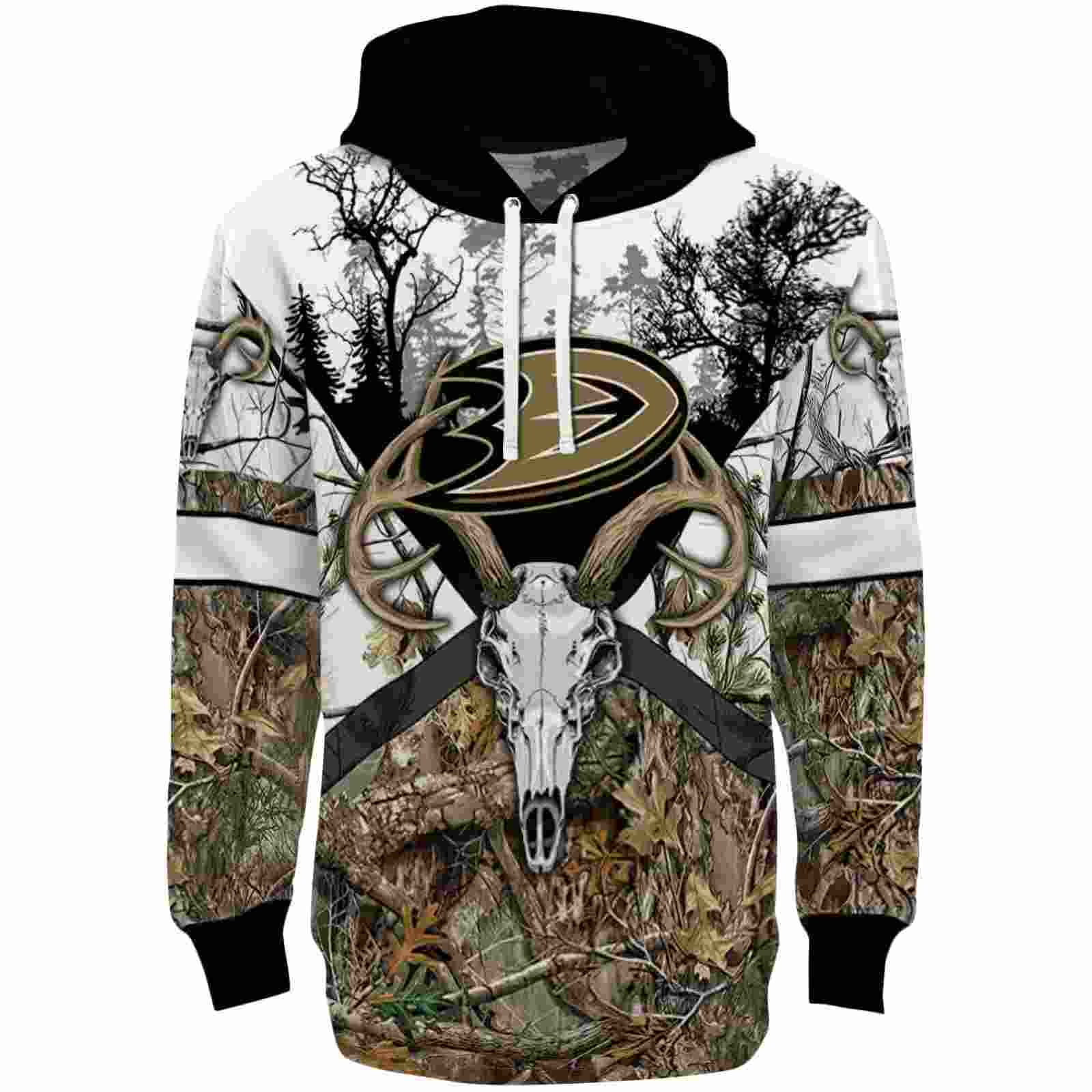 Custom Anaheim Ducks Forest Silhouette Hoodie