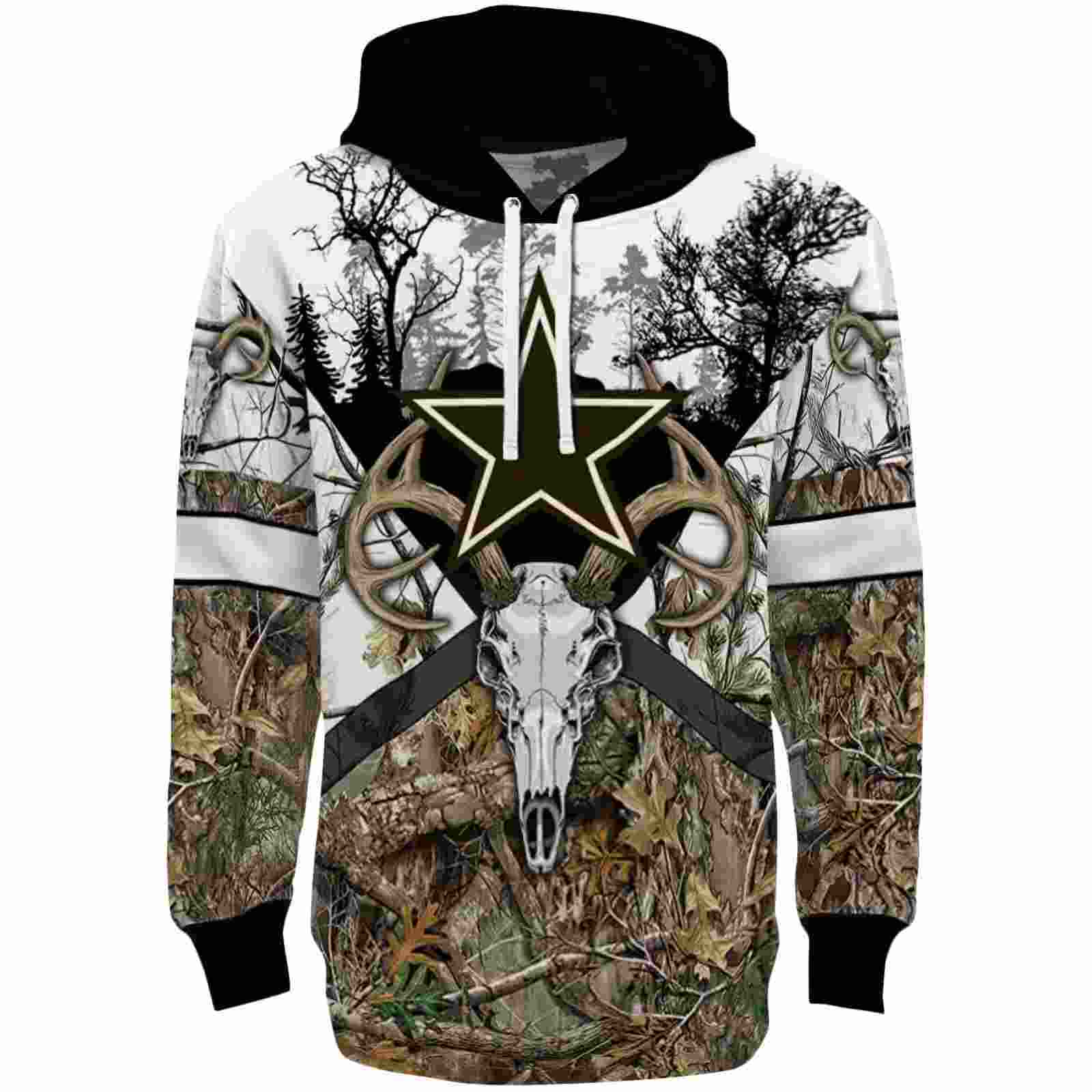 Custom Dallas Cowboys Forest Silhouette Hoodie