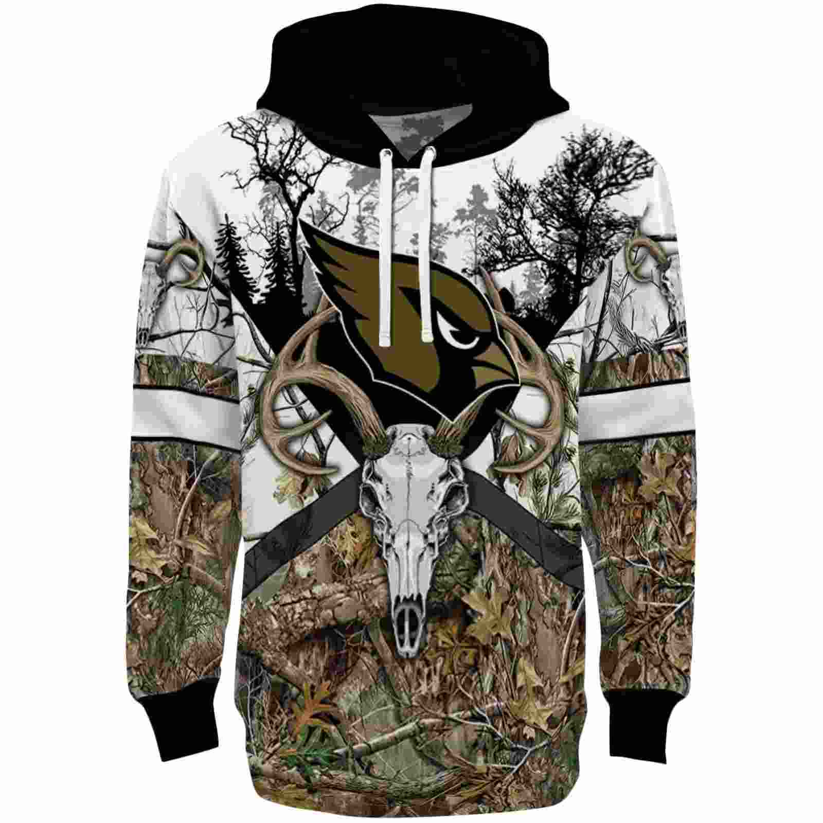 Customized Arizona Cardinals Forest Silhouette Hoodie
