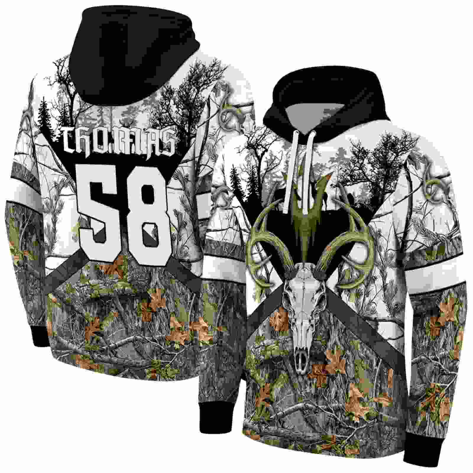 customized arizona state sun devils forest silhouette hoodie fashion forward