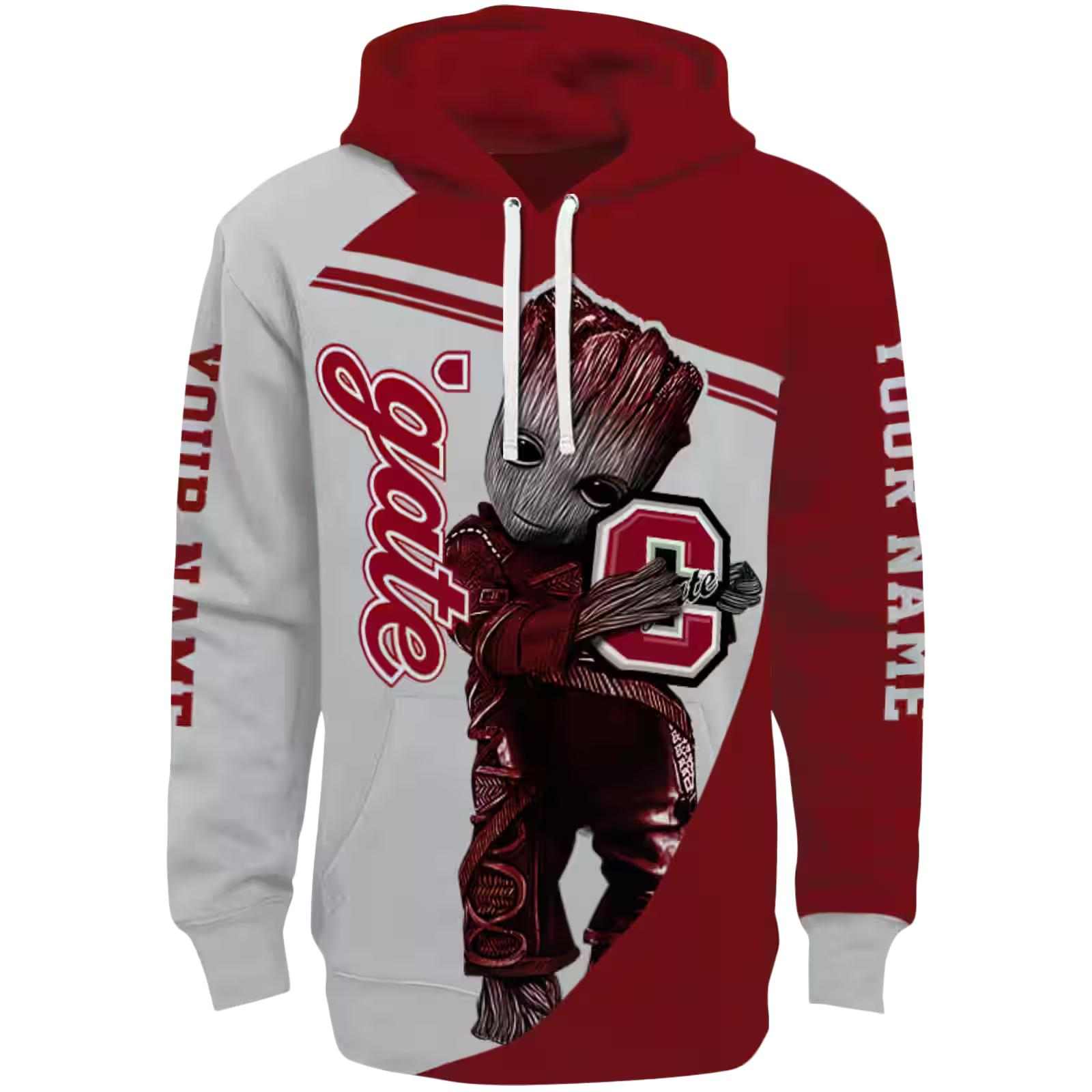 Customized Colgate Raiders Groot Maroon Hoodie