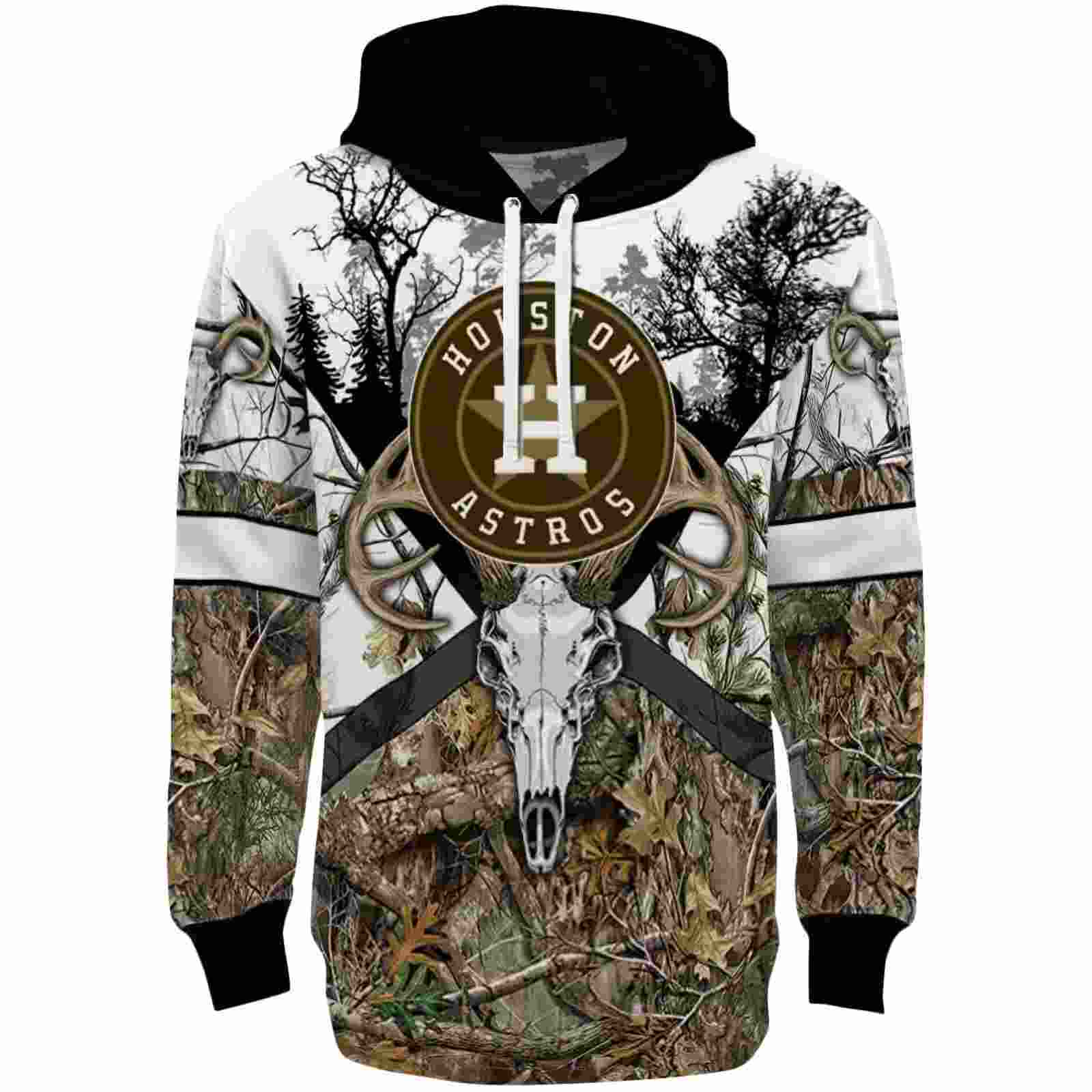 Customized Houston Astros Forest Silhouette Hoodie