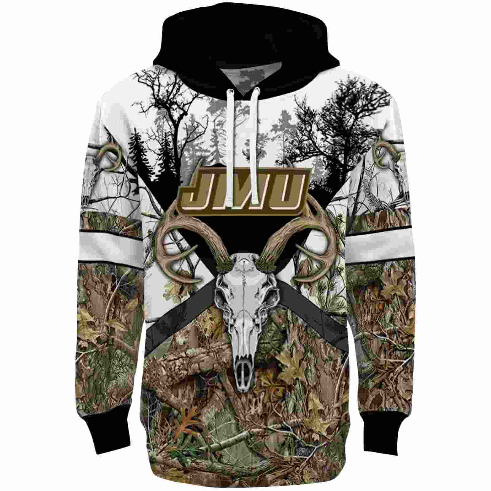 Customized James Madison Dukes Forest Silhouette Hoodie