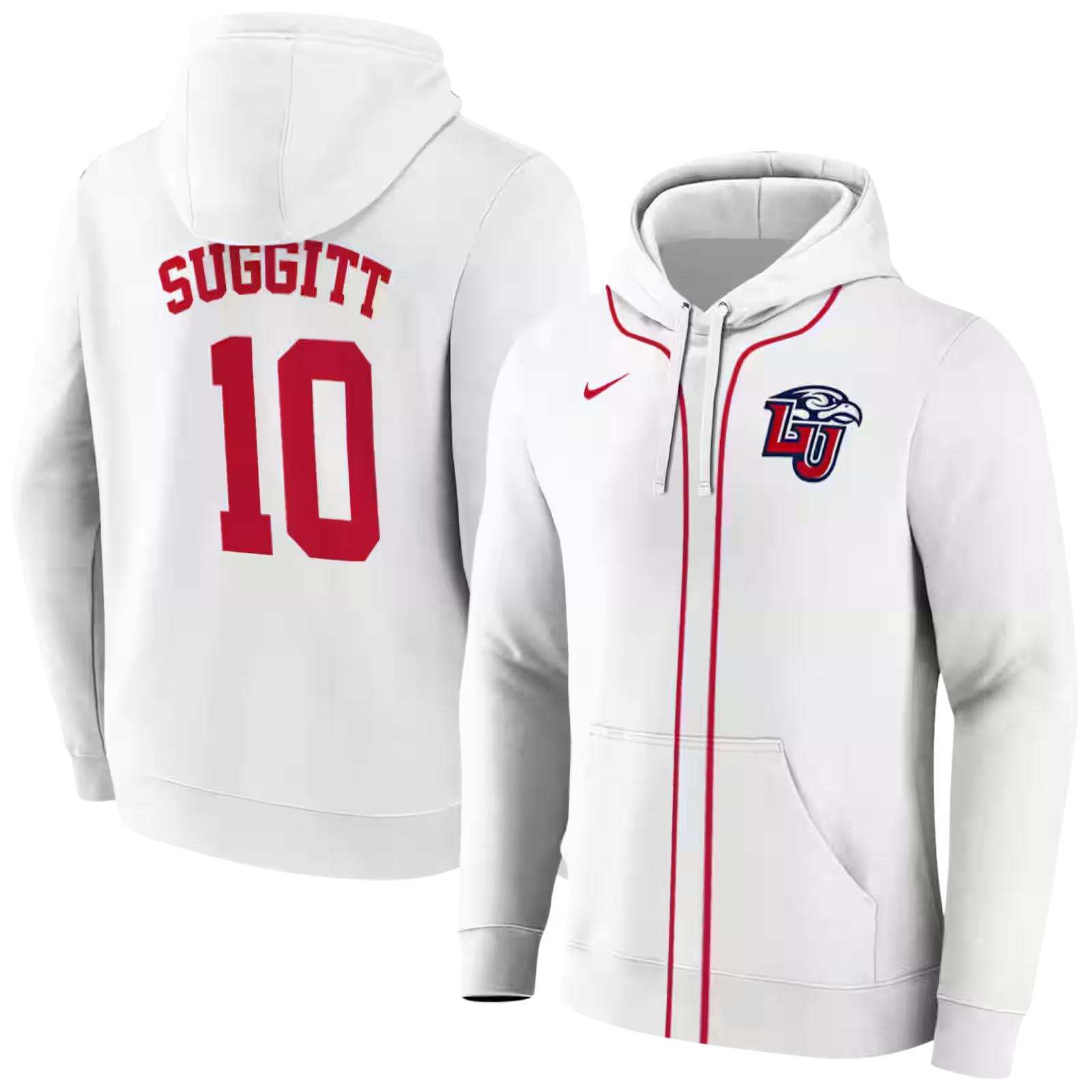 customized liberty flames sporty stripe white hoodie fashion forward