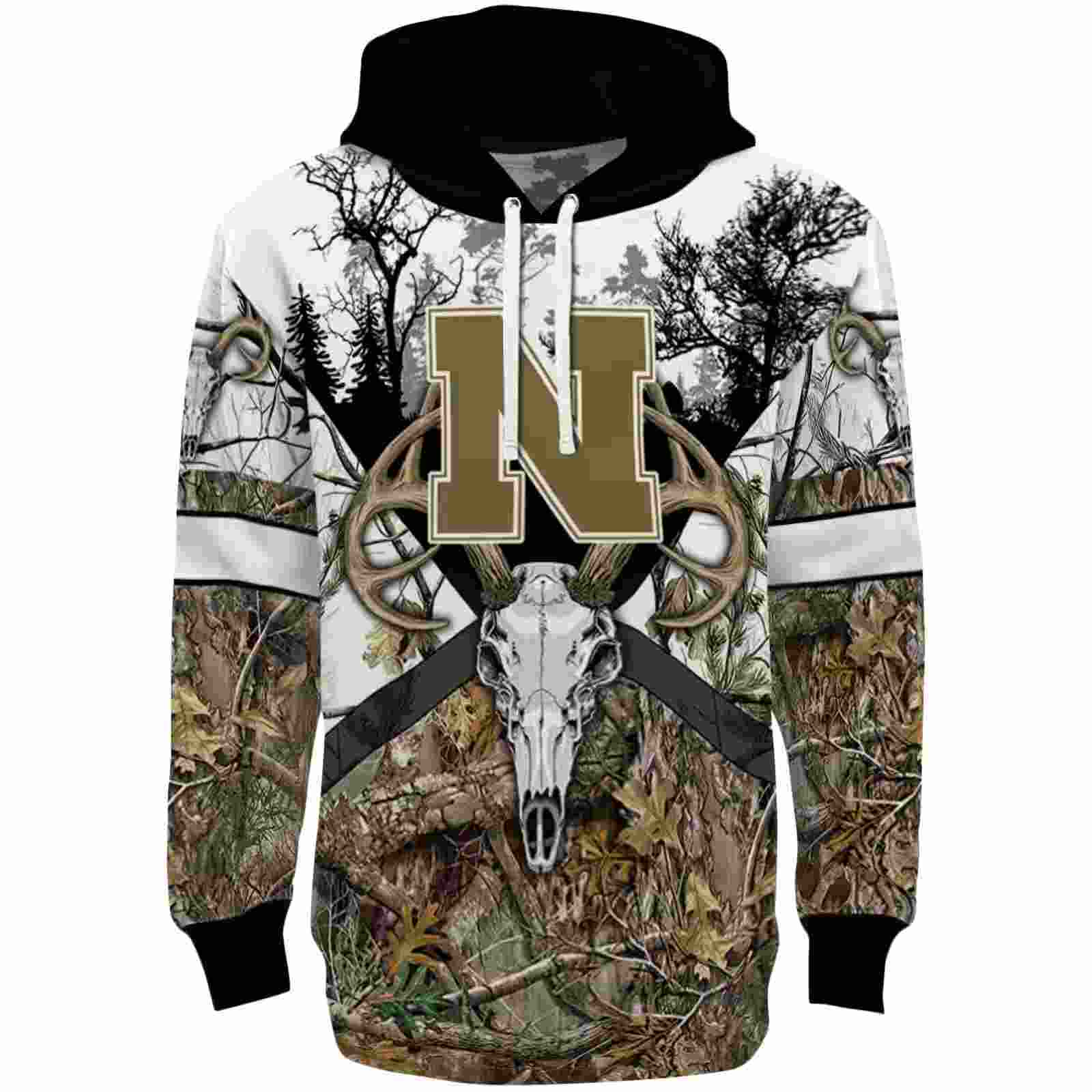 Customized Nebraska Cornhuskers Forest Silhouette Hoodie