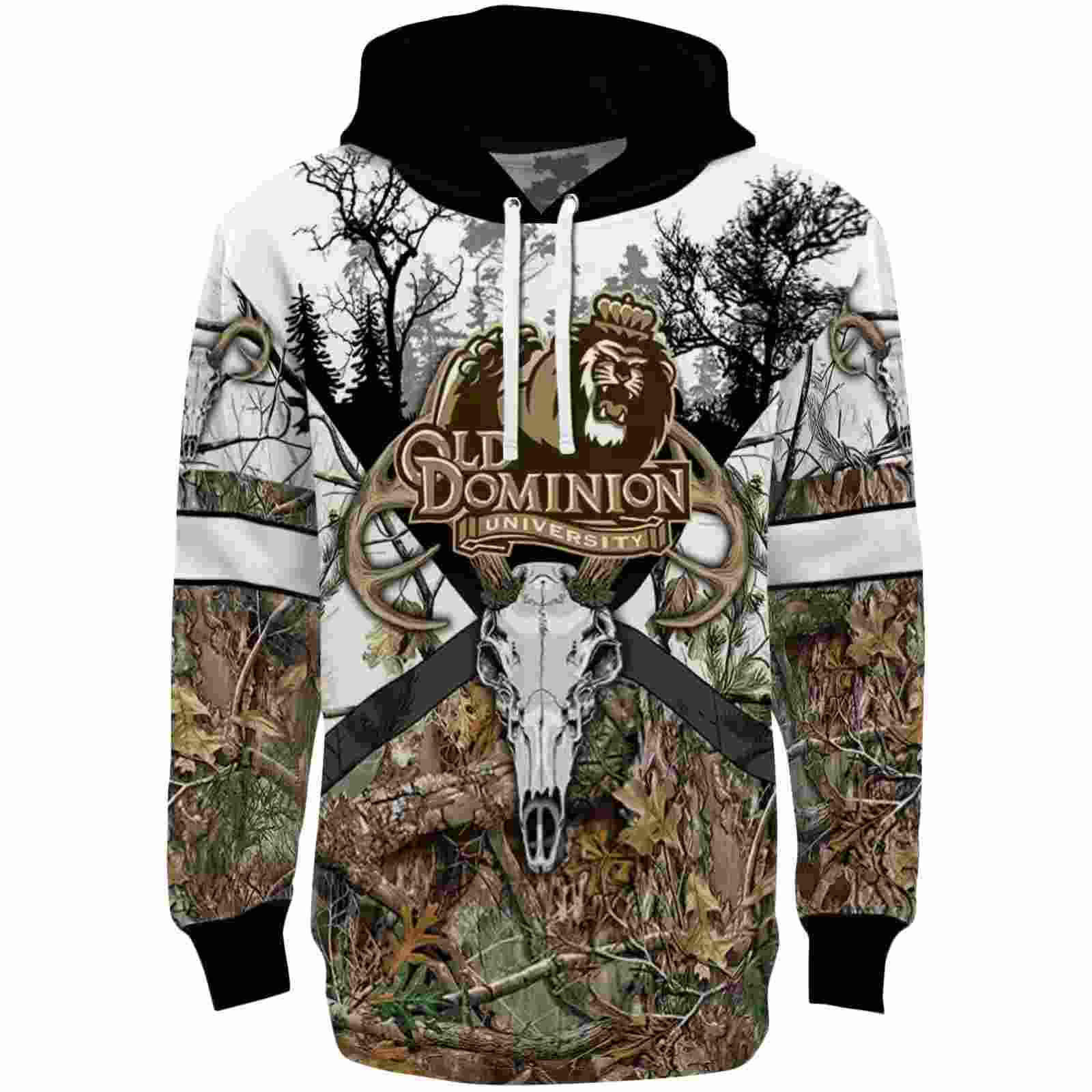 Customized Old Dominion Monarchs Forest Silhouette Hoodie