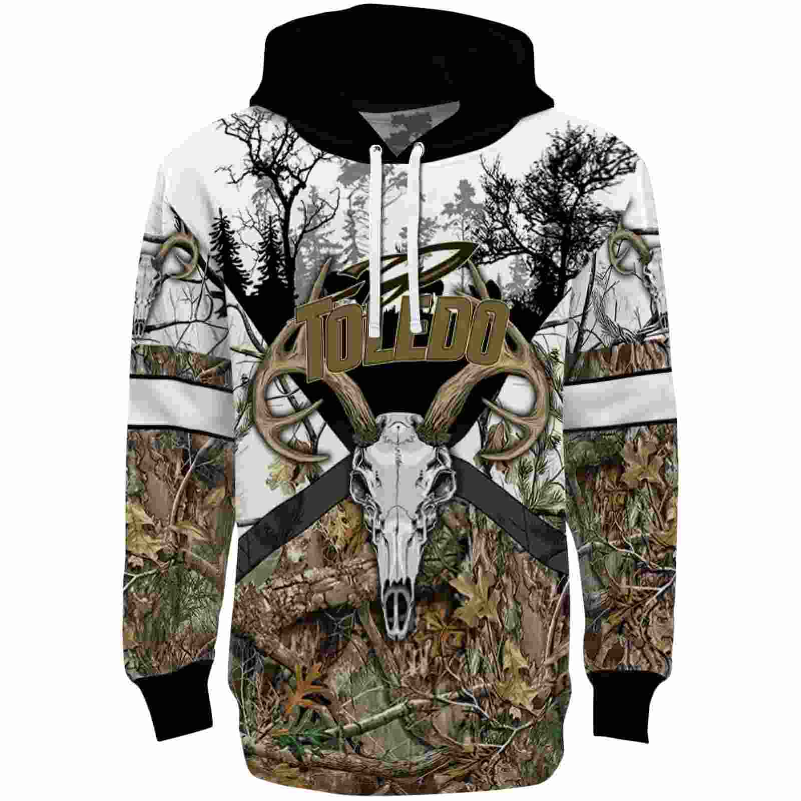 Customized Toledo Rockets Forest Silhouette Hoodie