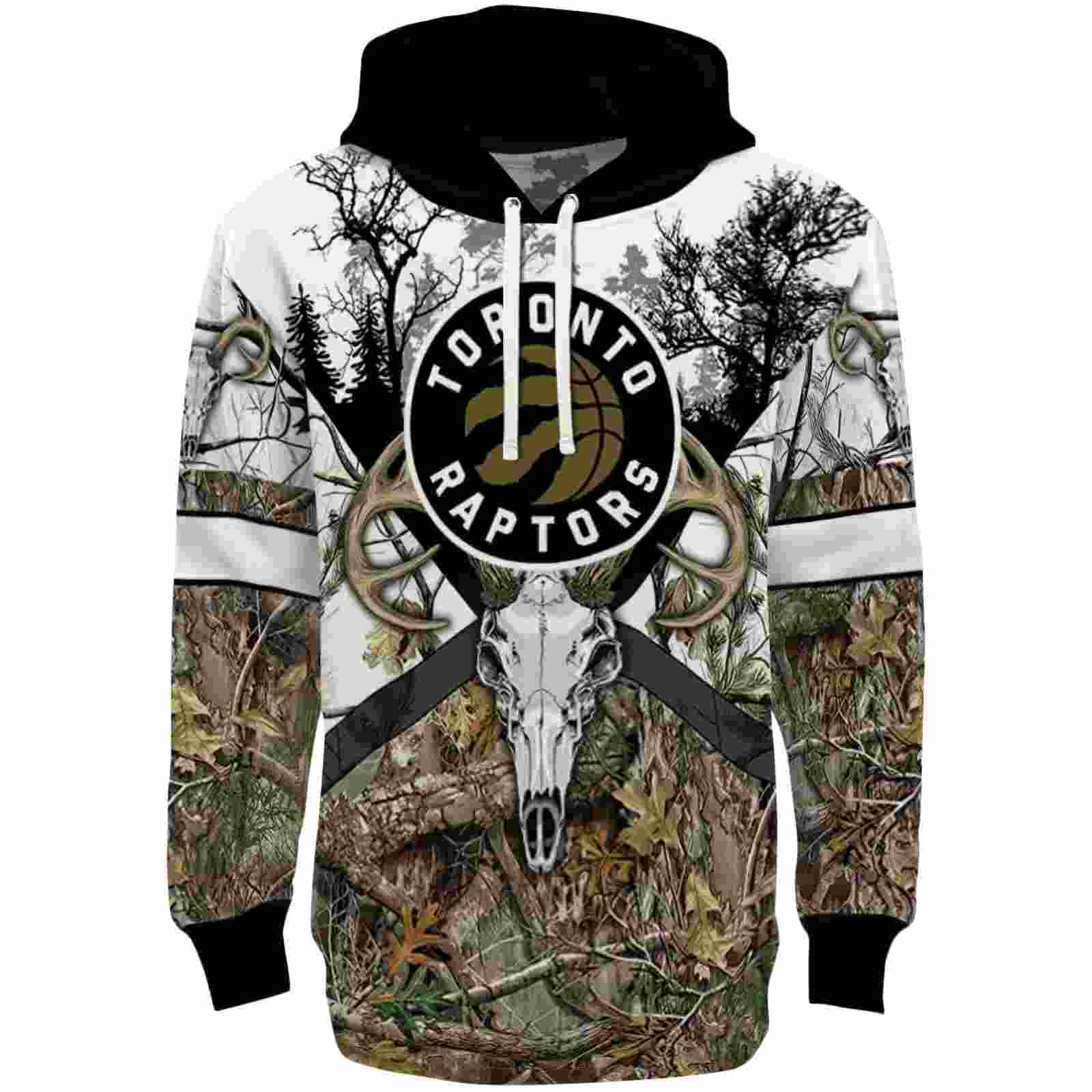 Customized Toronto Raptors Forest Silhouette Hoodie