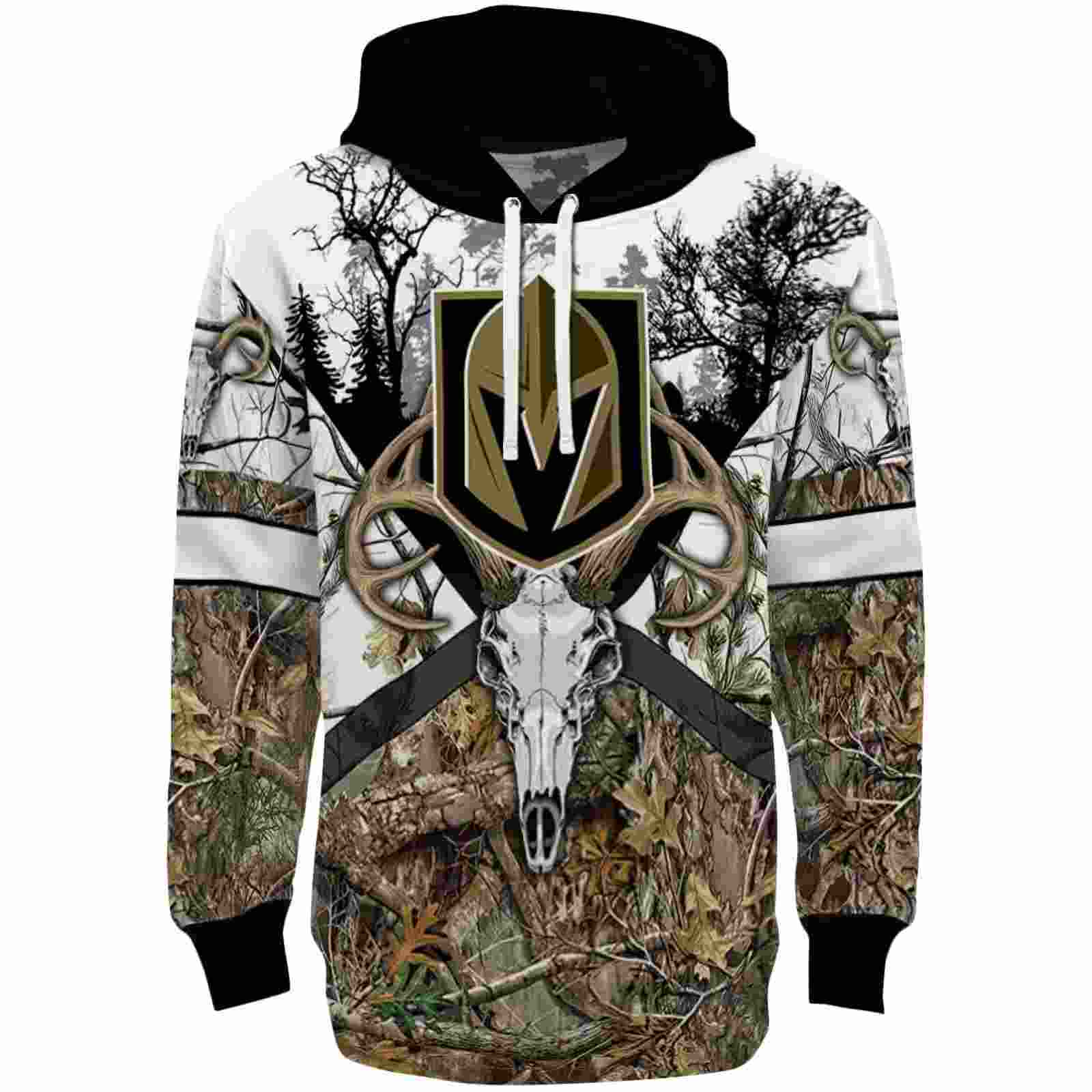 Customized Vegas Golden Knights Forest Silhouette Hoodie