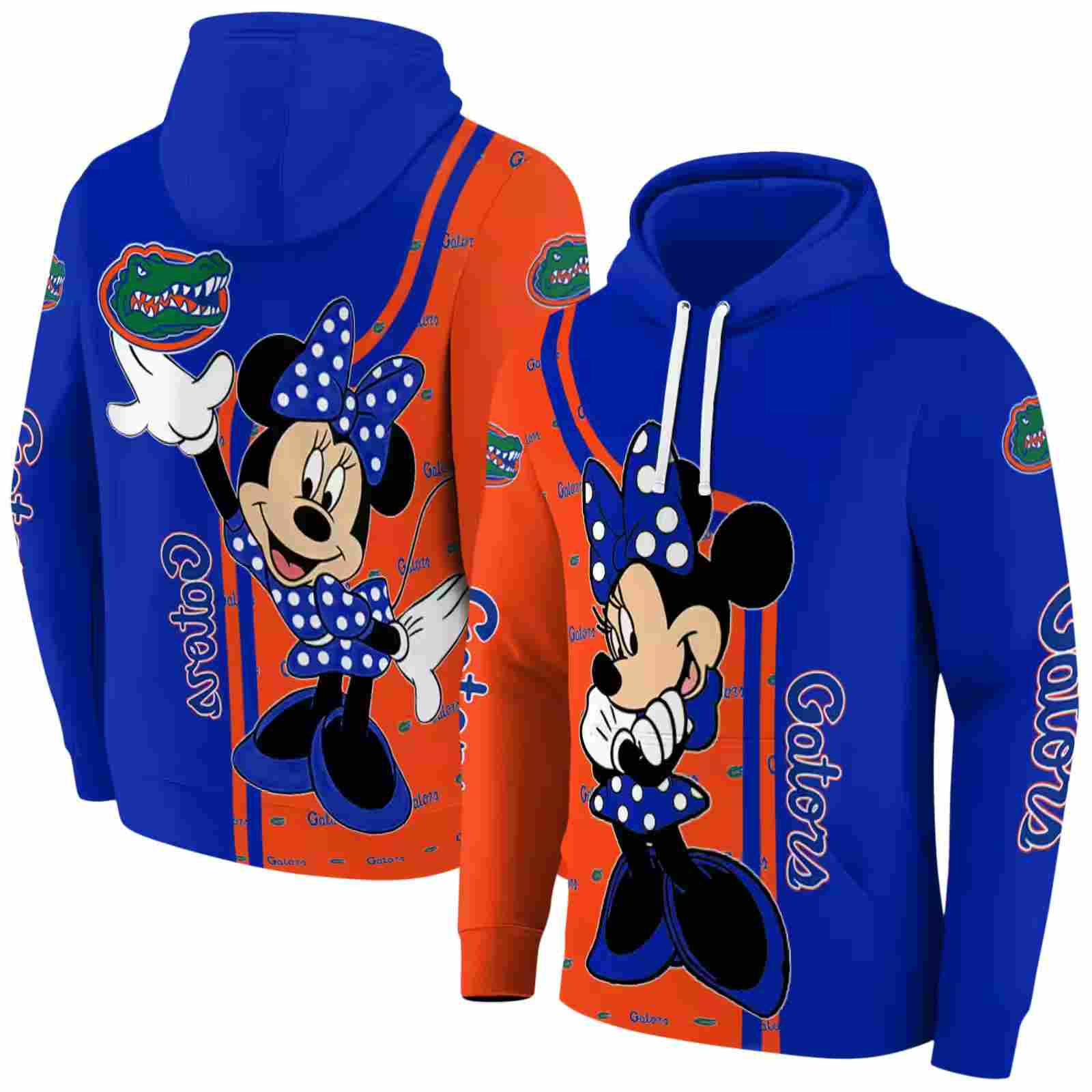 florida gators minnie mouse blue hoodie fashion forward