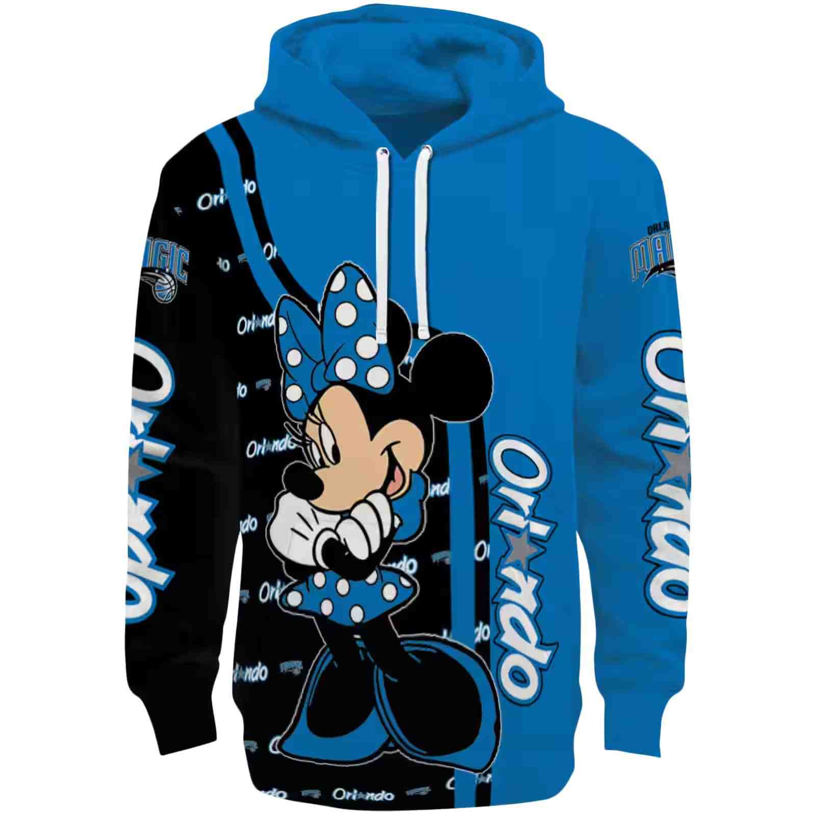 Orlando Magic Minnie Mouse Blue Hoodie