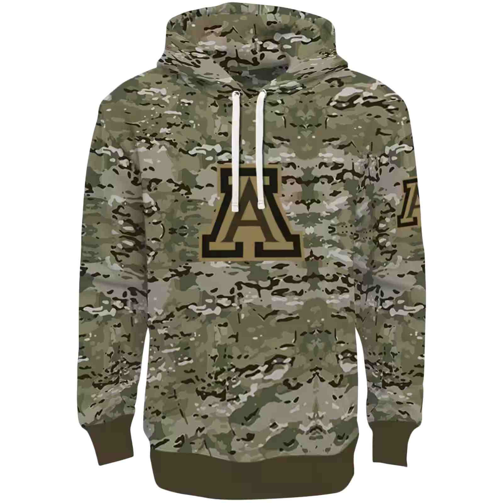 Personalized Arizona Wildcats Military Style Hoodie