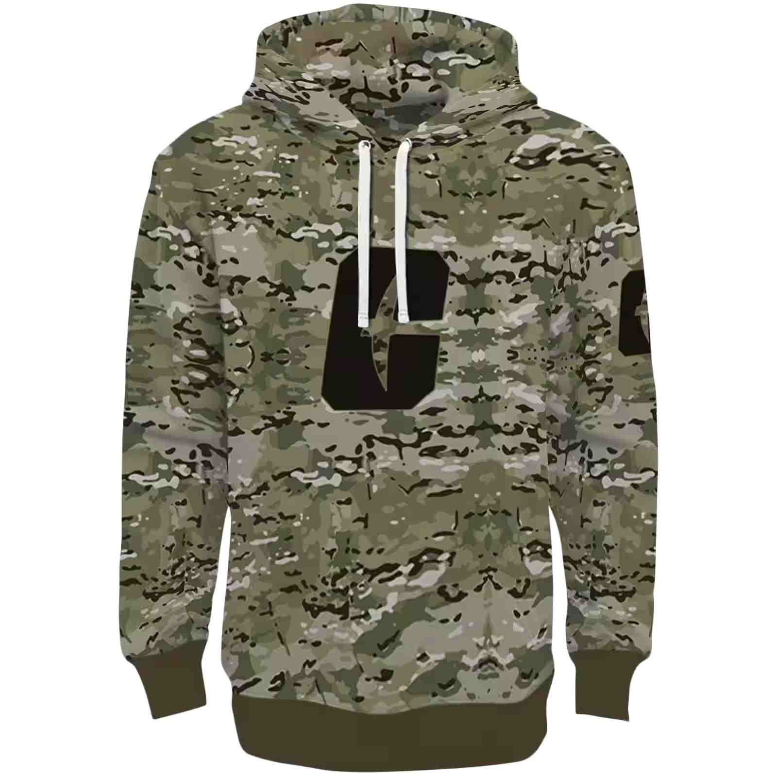 Personalized Charlotte 49ers Military Style Hoodie