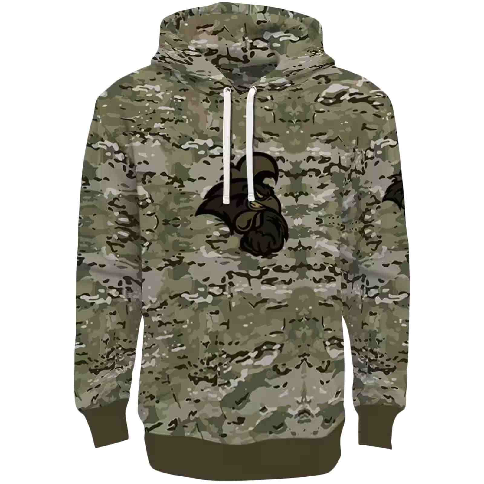 Personalized Coastal Carolina Chanticleers Military Style Hoodie