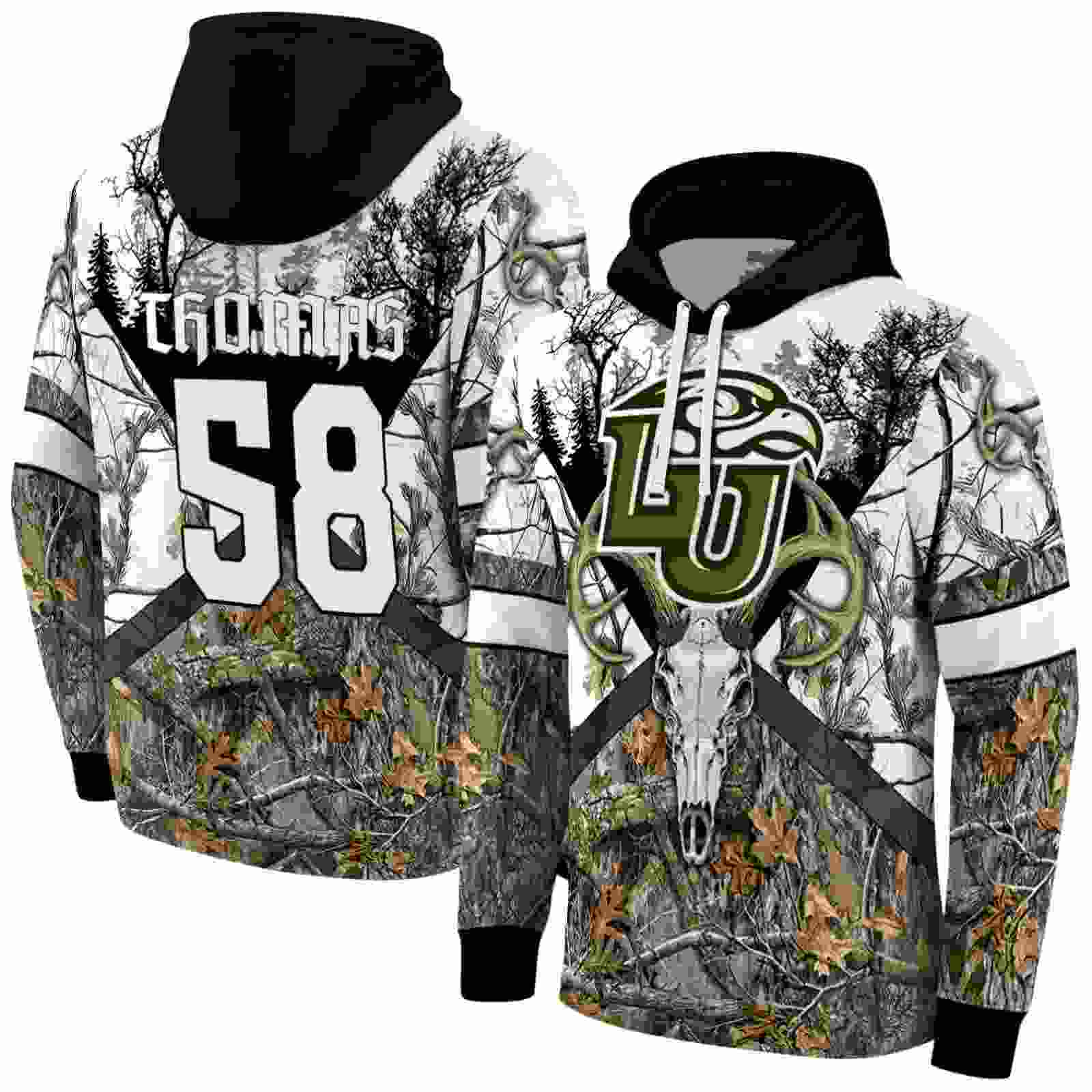 personalized liberty flames forest silhouette hoodie fashion forward