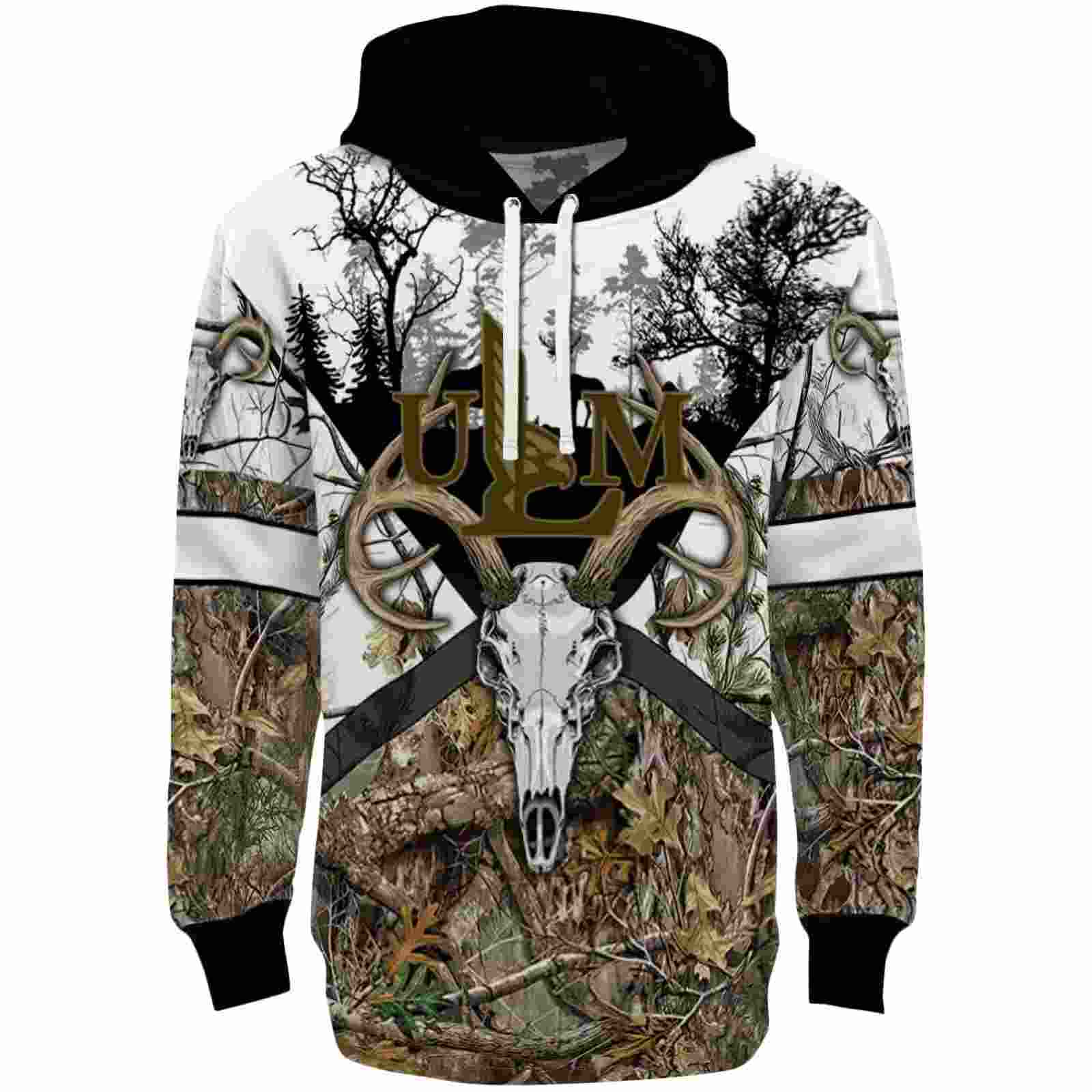 Personalized Louisiana-Monroe Warhawks Forest Silhouette Hoodie