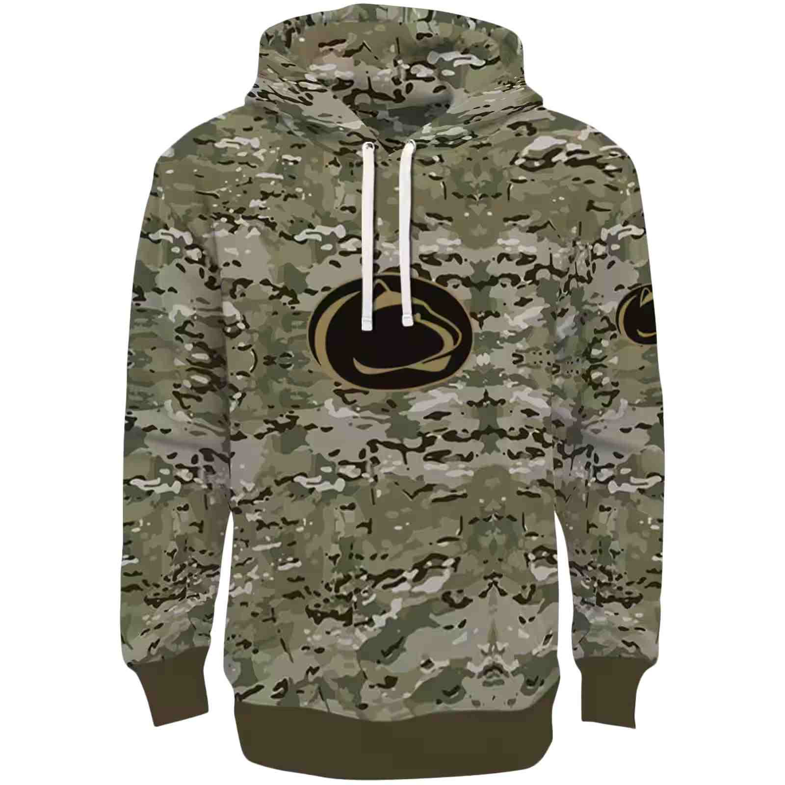 Personalized Penn State Nittany Lions Military Style Hoodie