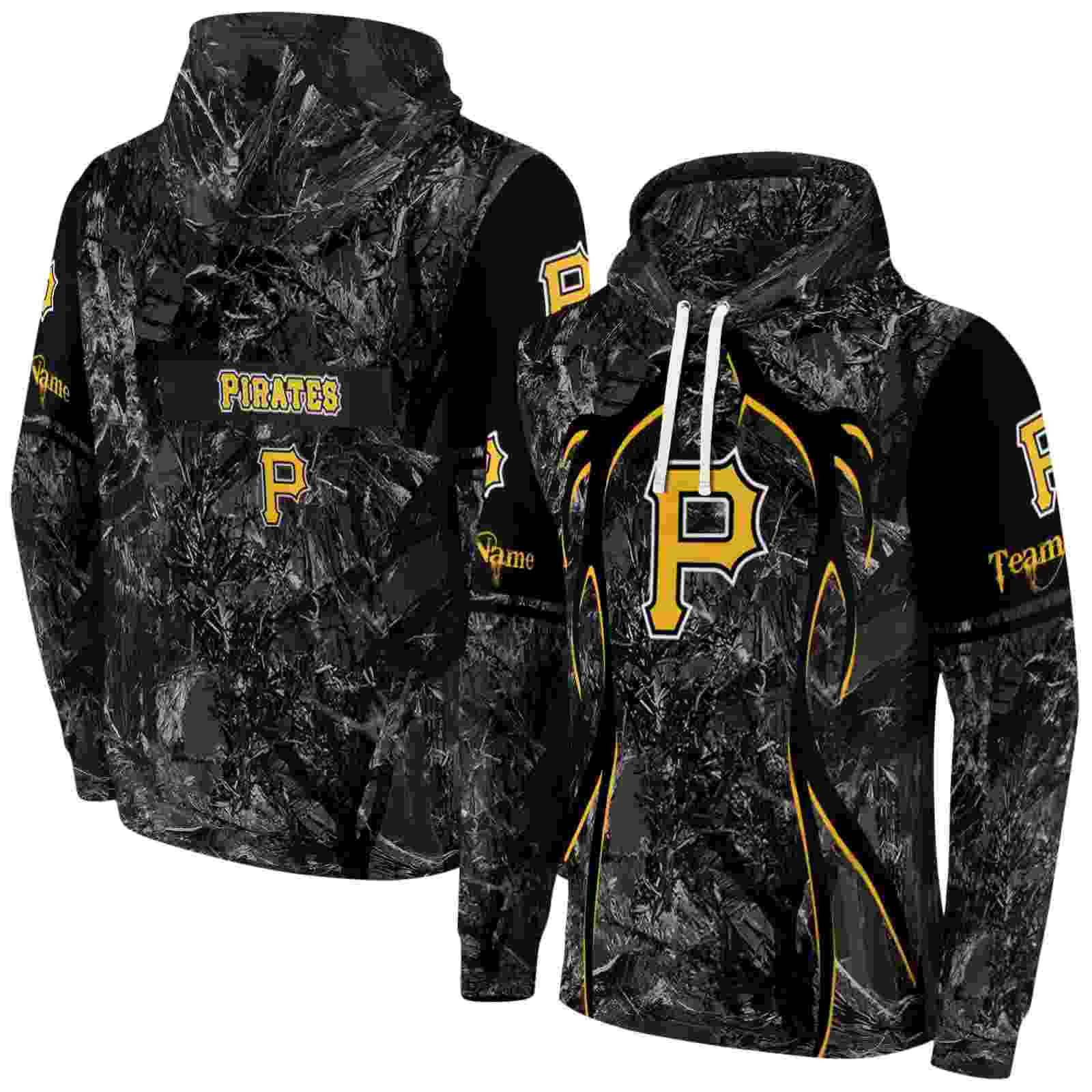 personalized pittsburgh pirates hunting theme black hoodie fashion forward