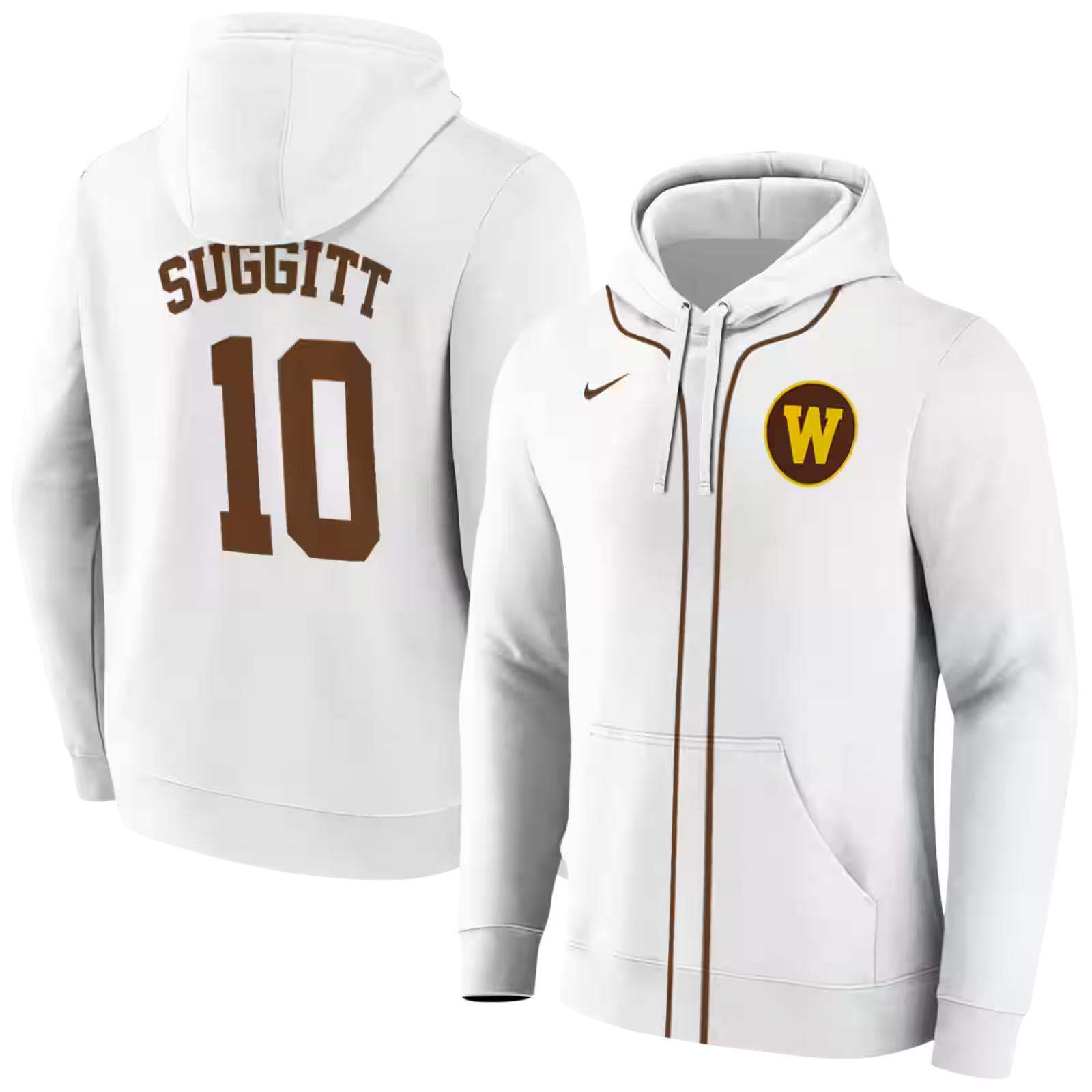 personalized western michigan broncos sporty stripe white hoodie fashion forward