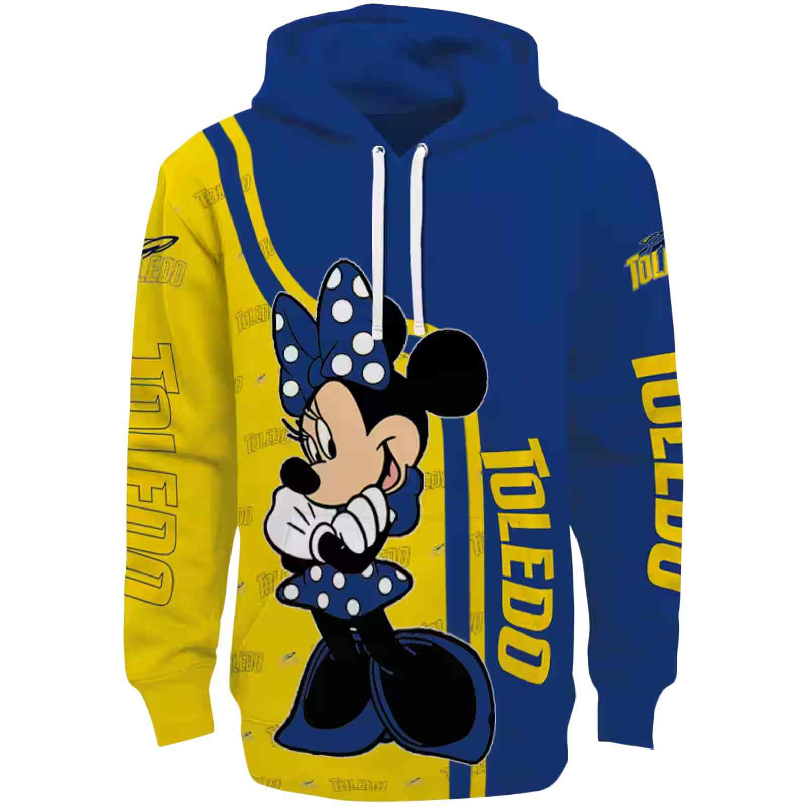 Toledo Rockets Minnie Mouse Blue Hoodie