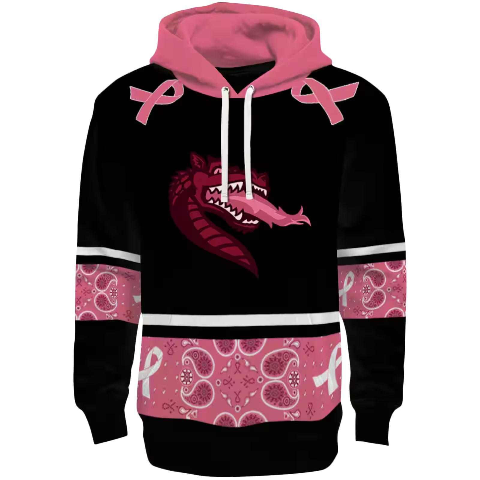UAB Blazers Awareness Ribbon Black Pink Hoodie